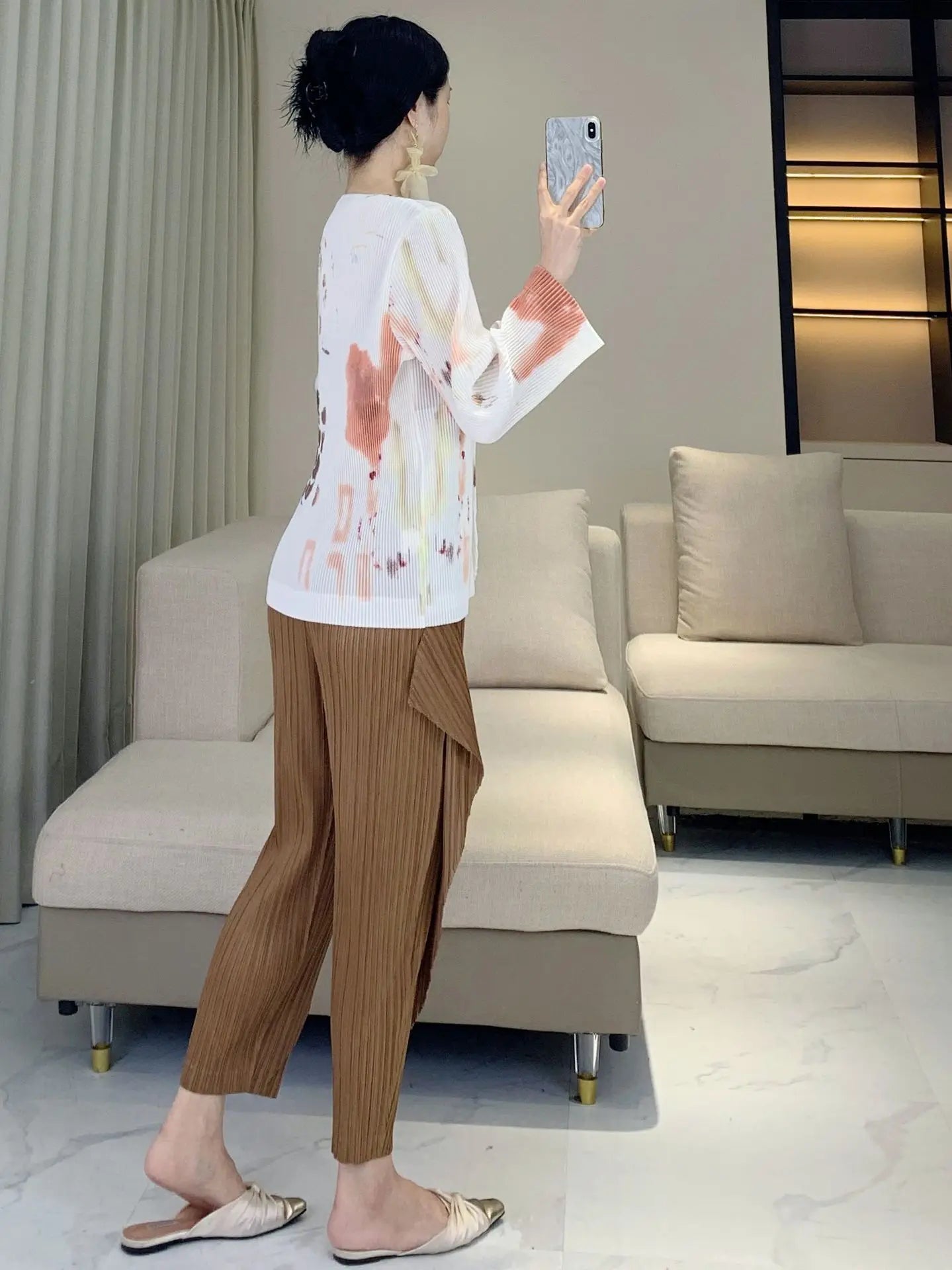 Luxury Truly Pleated Pants
