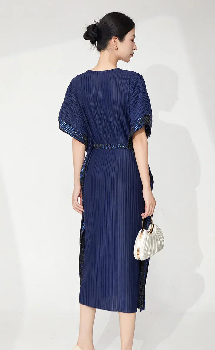 Stretchy Japanese Plissé Dress
