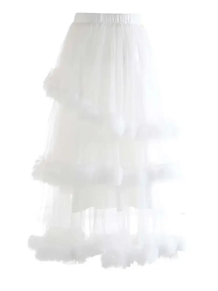 Luxurious Tulle Frill Skirt