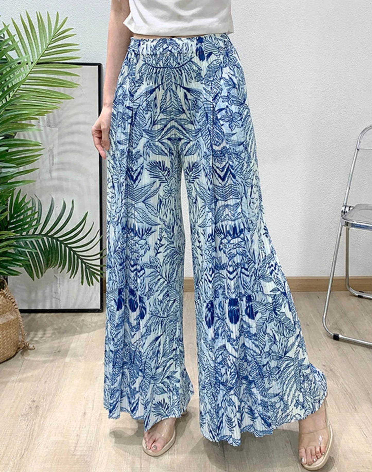 Truly Pleated Bohemian Pants