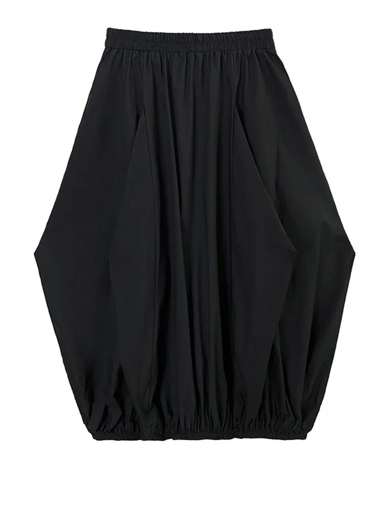Luxury Bubble Pull-On Skirt