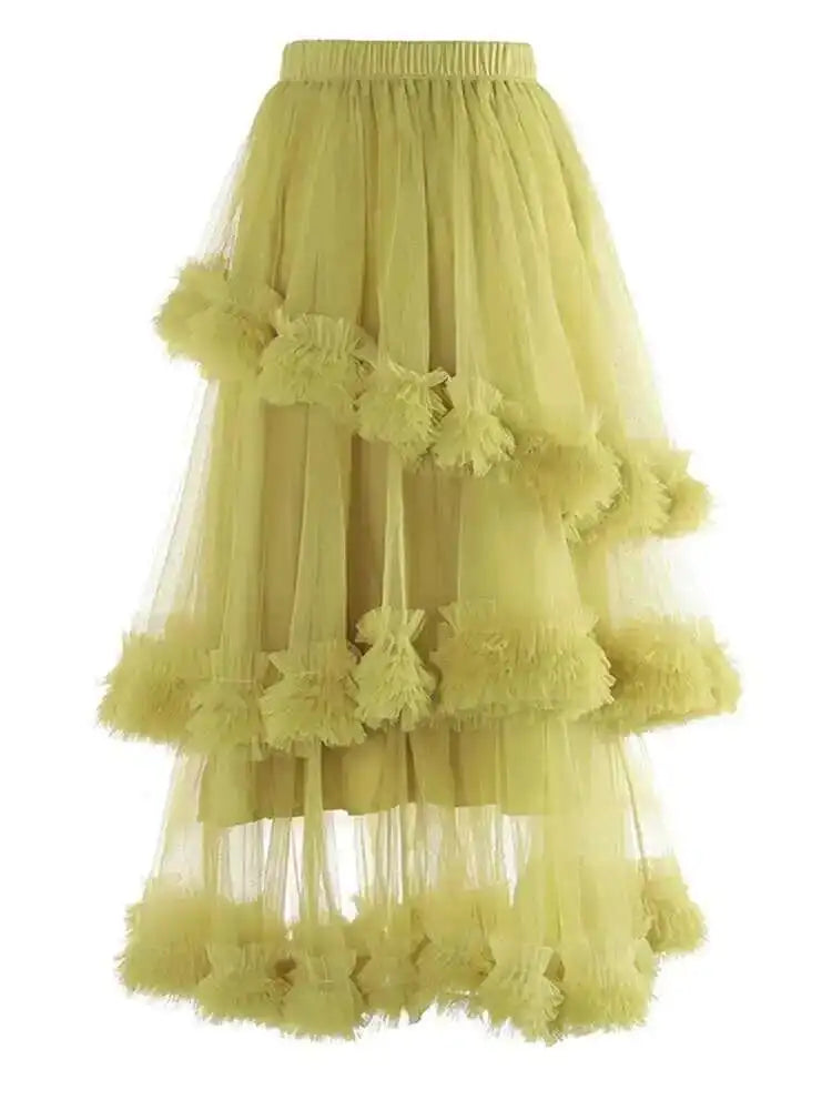 Luxurious Tulle Frill Skirt