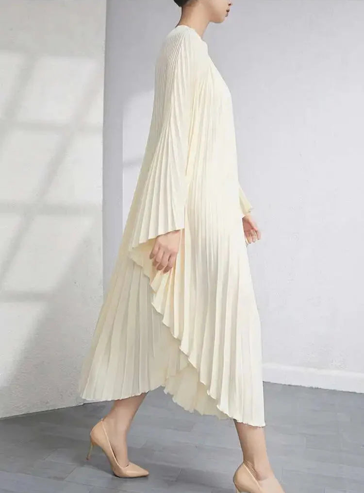 Luxury Pleated Kaftan Dress