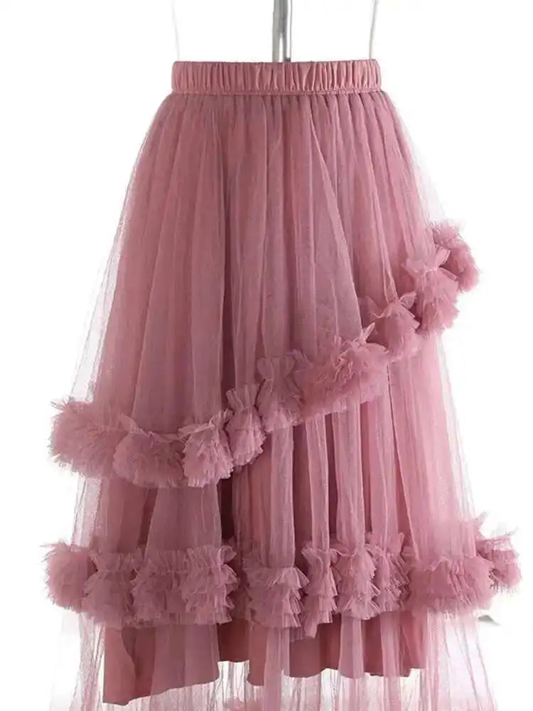 Luxurious Tulle Frill Skirt