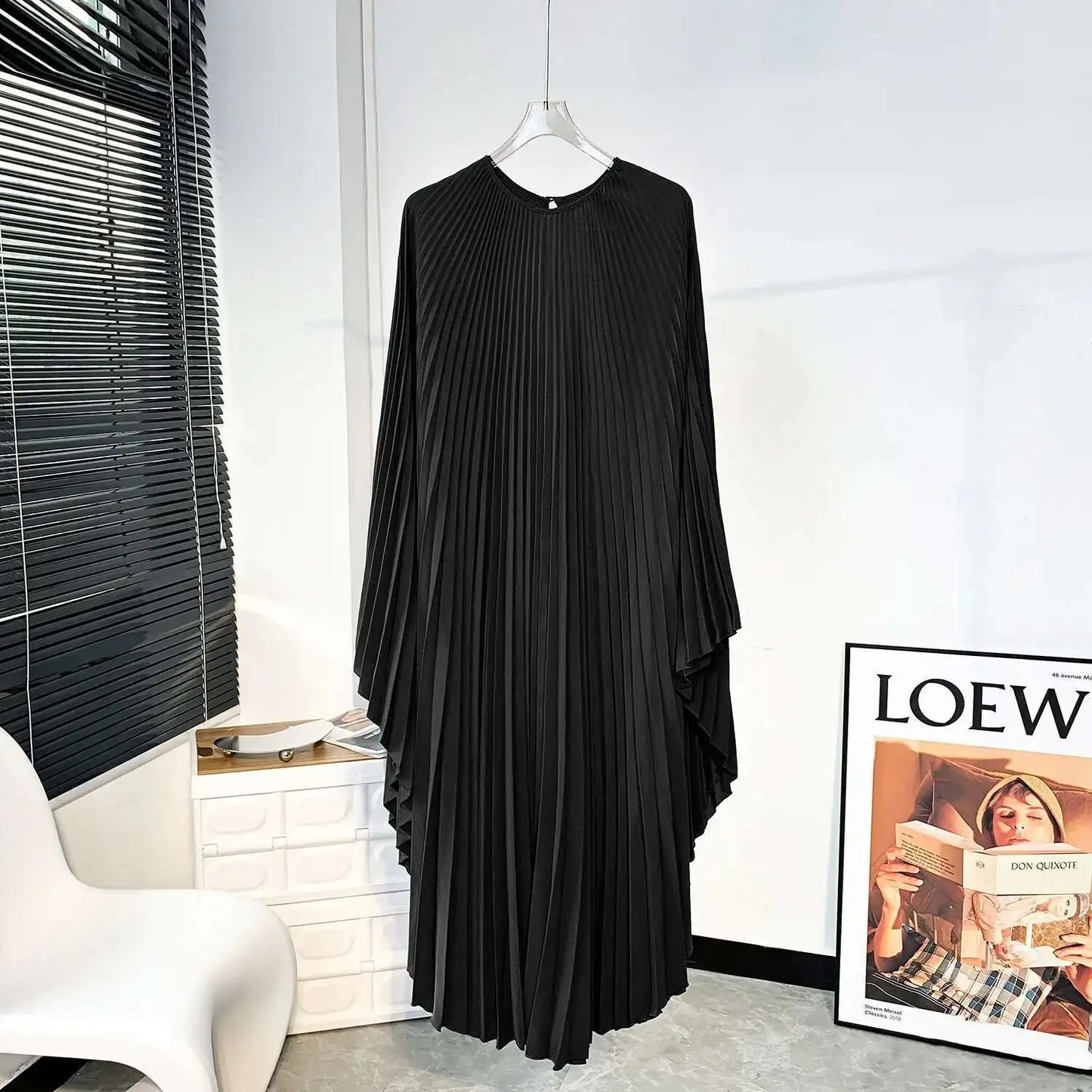 Luxury Pleated Kaftan Dress