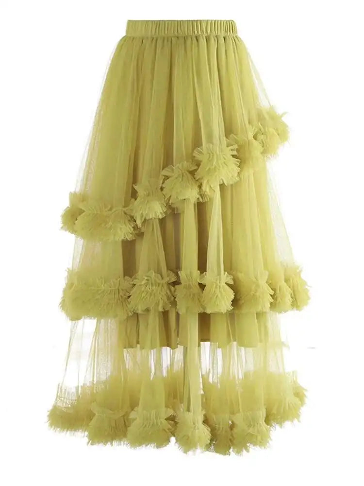 Luxurious Tulle Frill Skirt