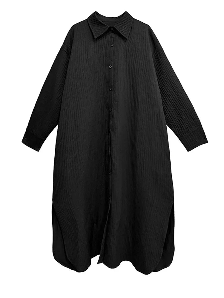Luxury Oversized Blouse Dress