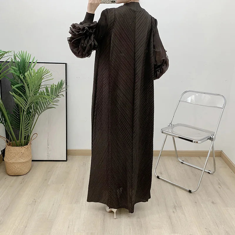 Women's Truly Pleated Oversized Midi Dress
