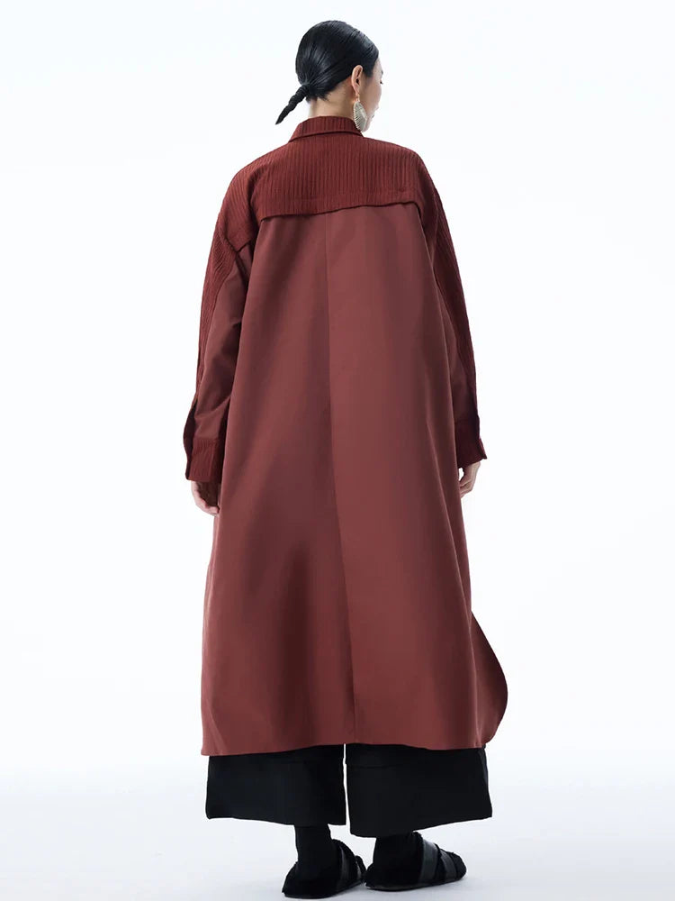 Luxury Oversized Blouse Dress