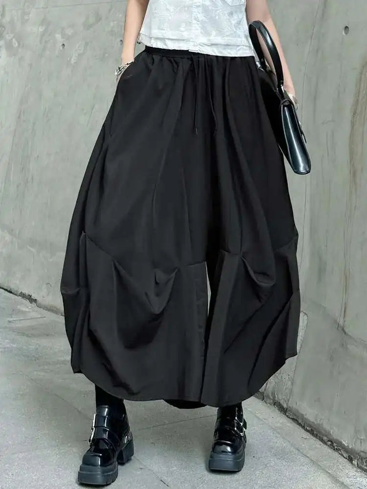 Avant-Garde Wide Leg Trousers
