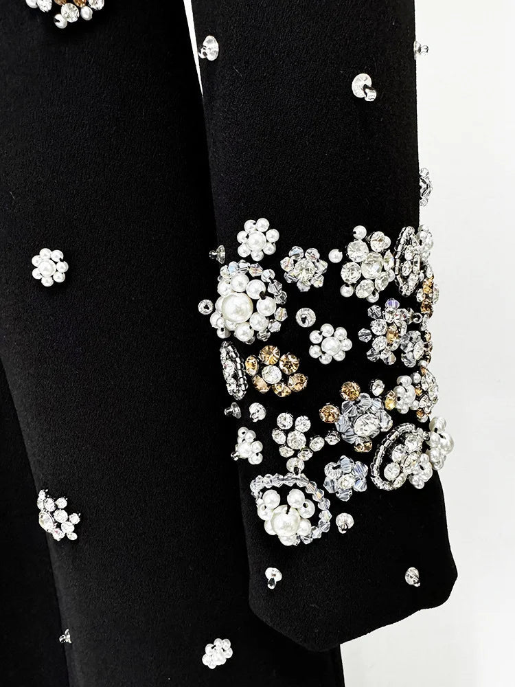 Luxe Sequin Long Sleeve Maxi Dress