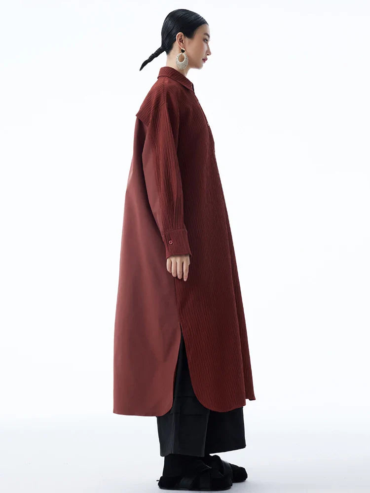 Luxury Oversized Blouse Dress
