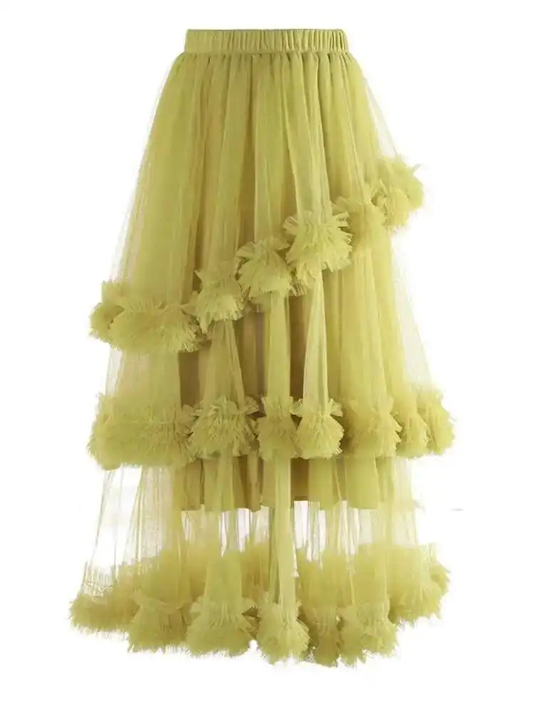 Luxurious Tulle Frill Skirt