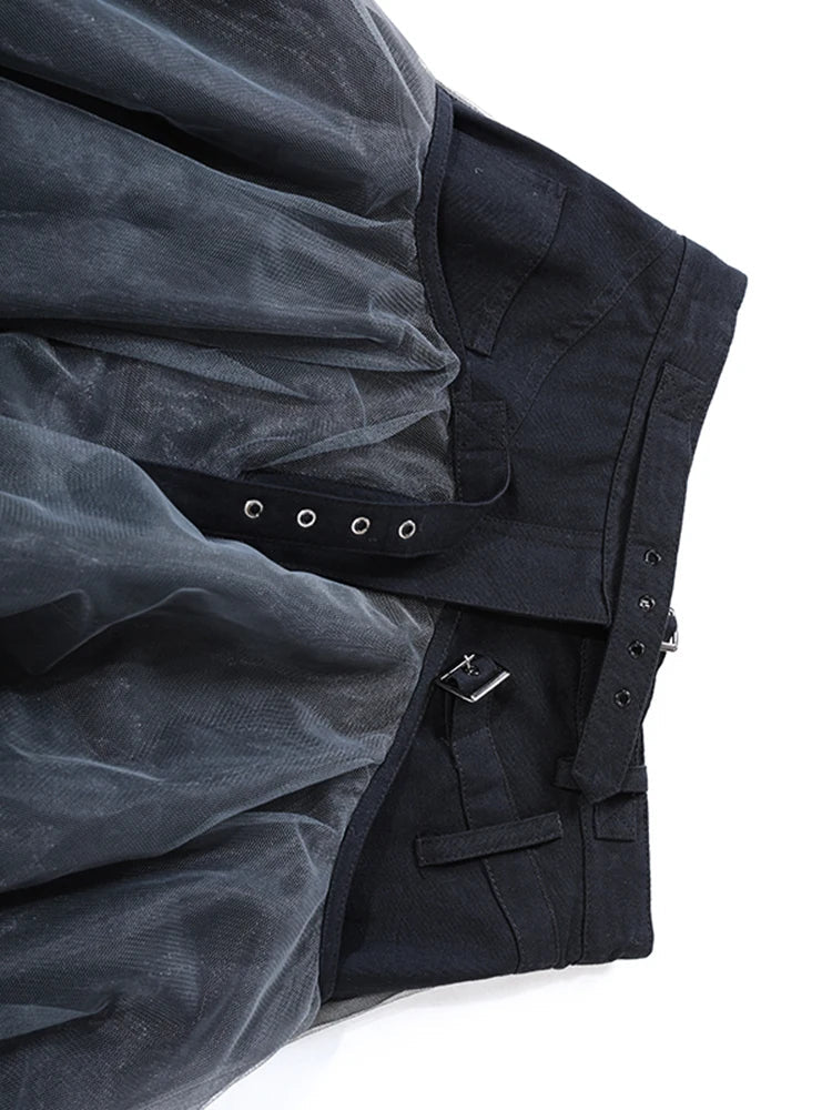 Mid-Length Mesh Tulle Skirt