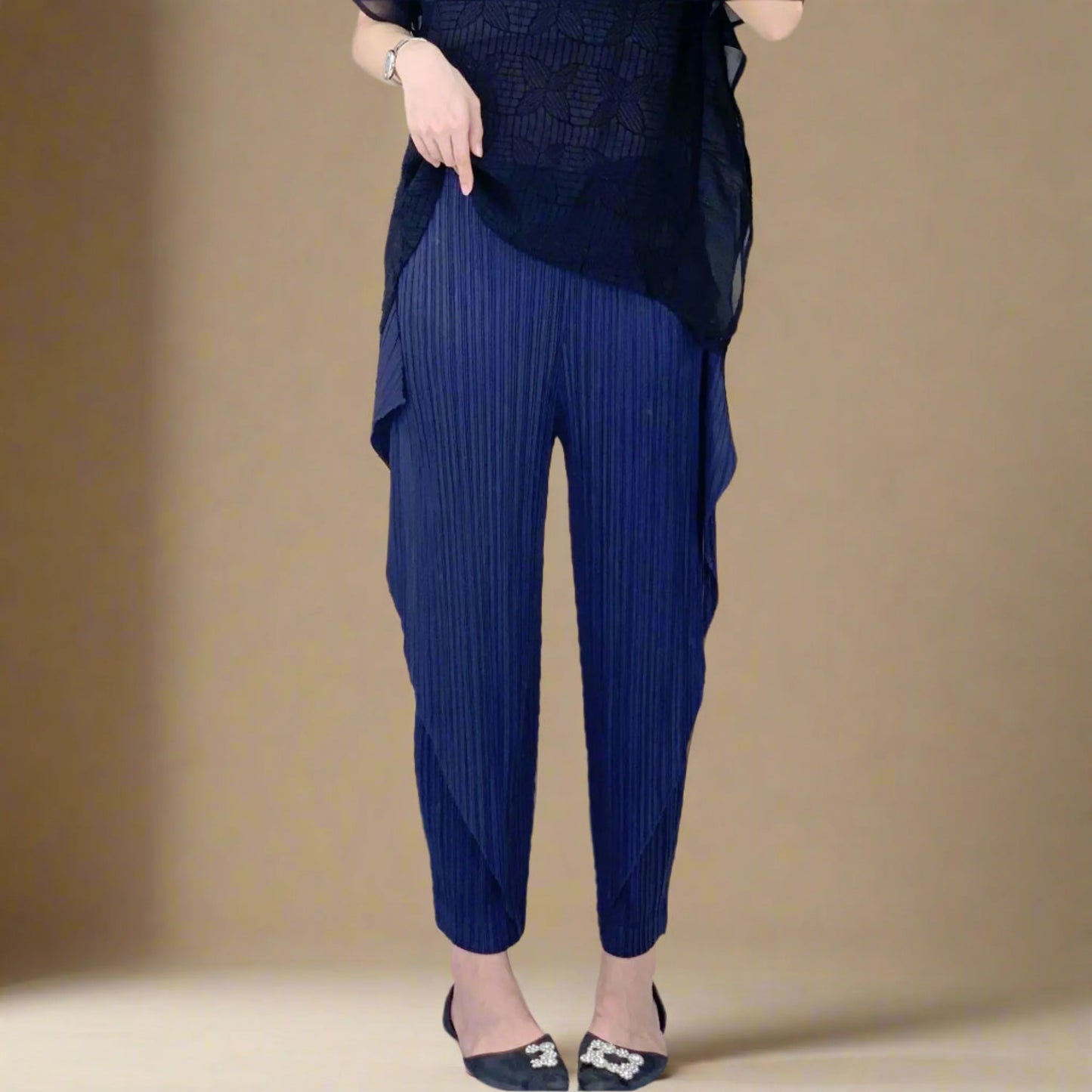 Luxury Truly Pleated Pants