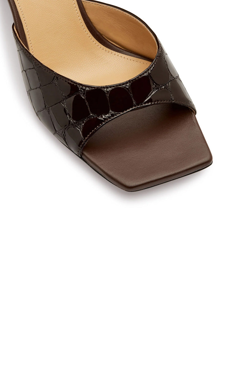 SANDALO ALYSSA MOKA HEELS