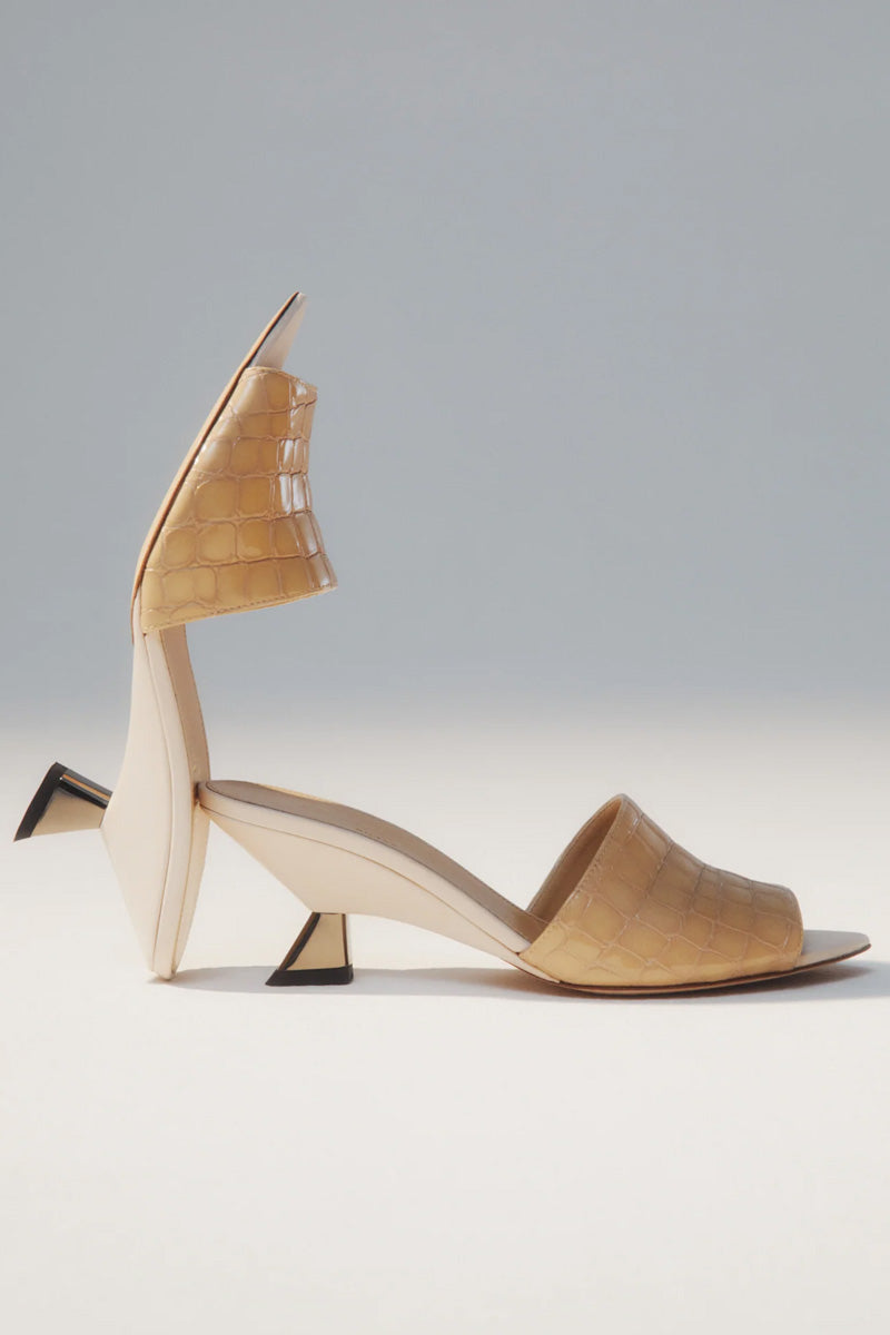 SANDALO COCO SABBIA HEELS