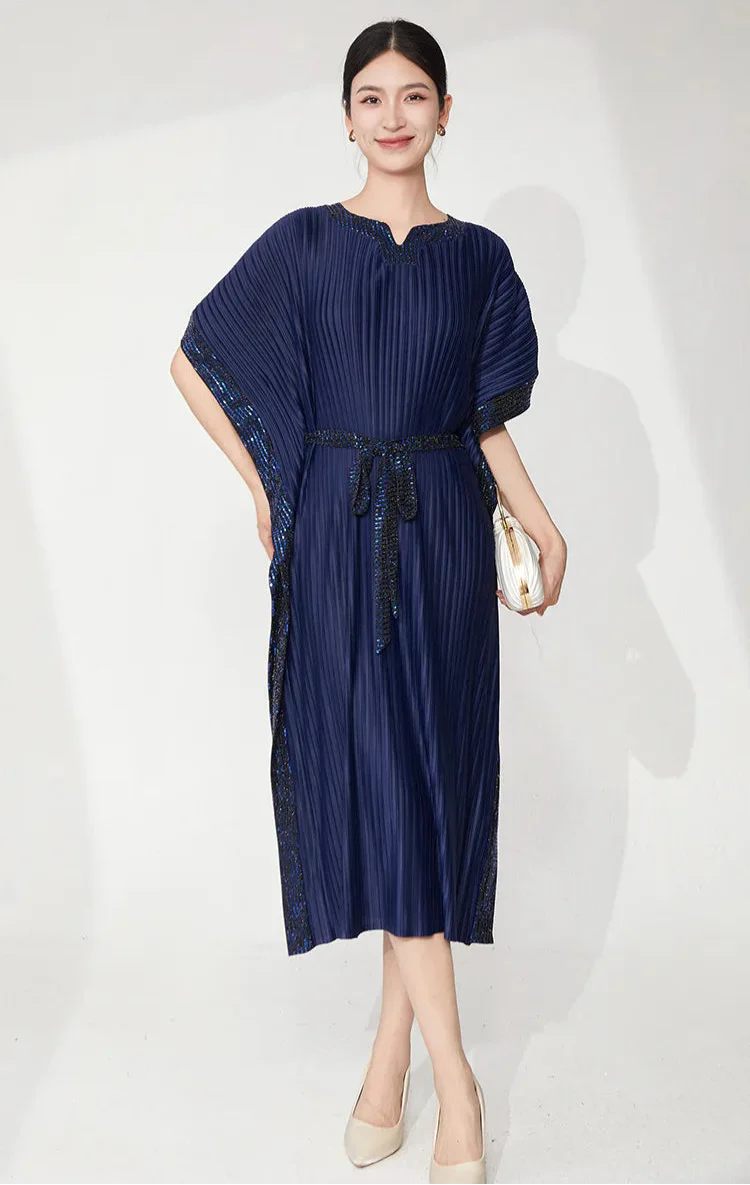 Stretchy Japanese Plissé Dress