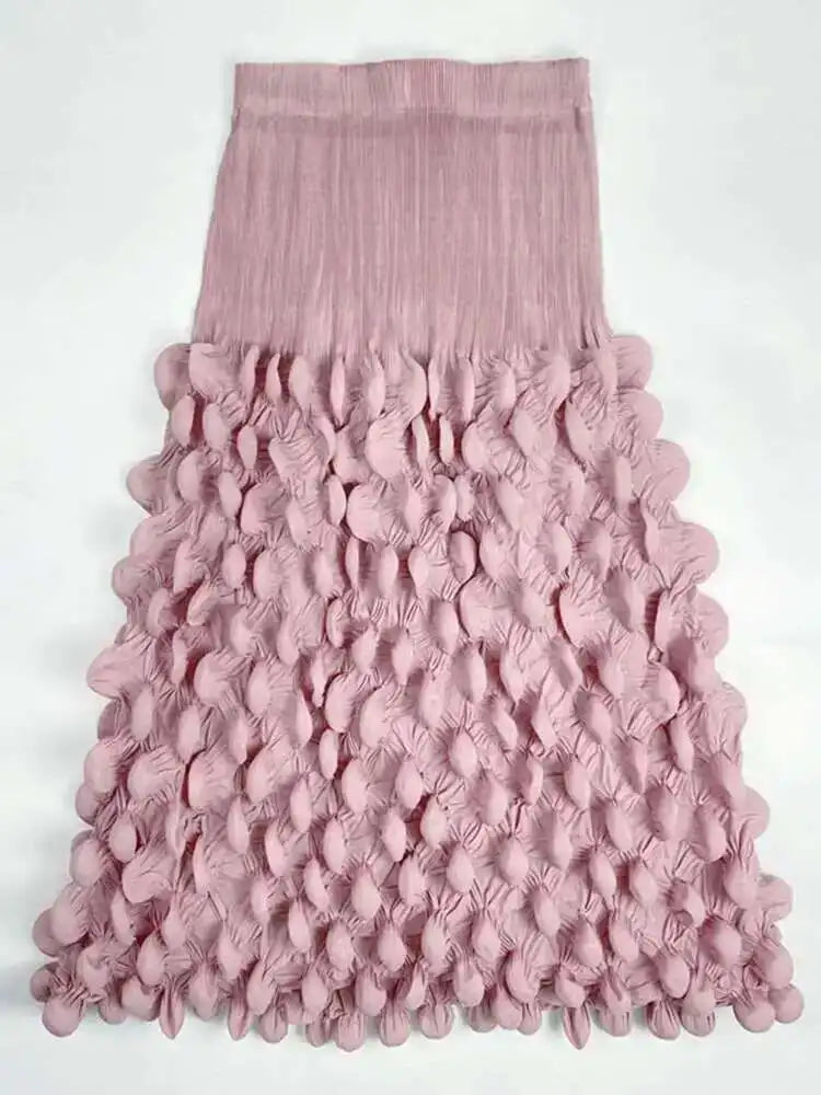 Luxury Pleated Bubble Skirt