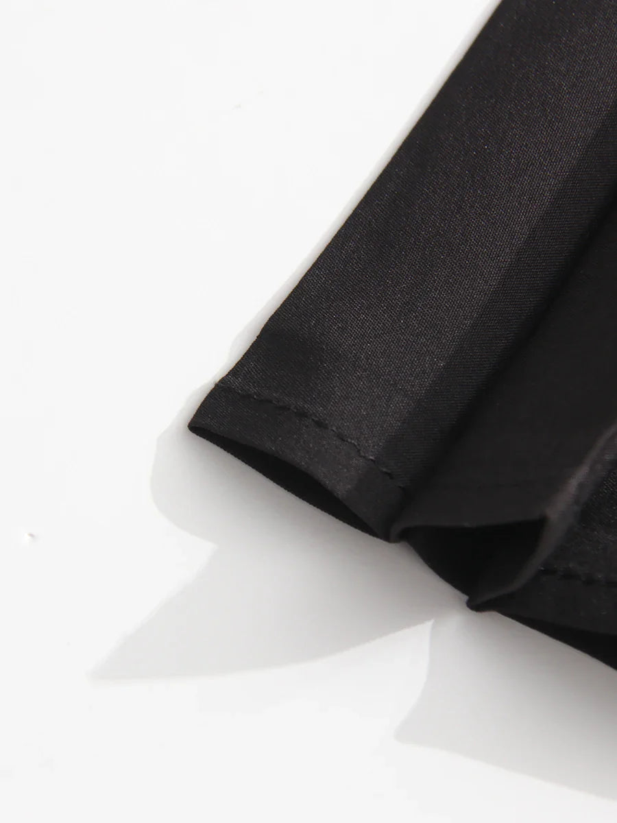 Floral Pleated Basque Waist Skirt