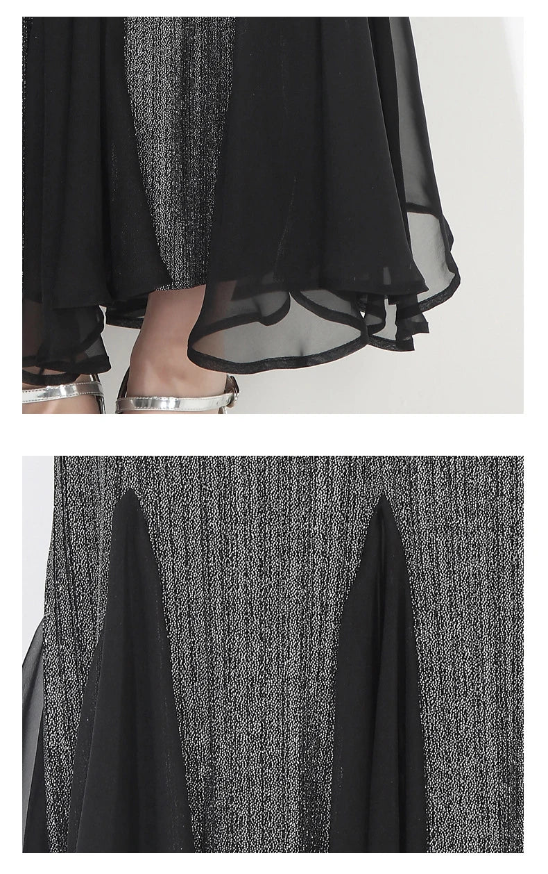 Truly Pleated Mermaid Midi Skirt