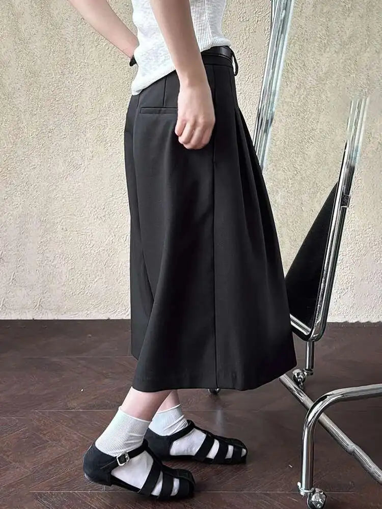 Women's Japanese Wide-Leg Culottes