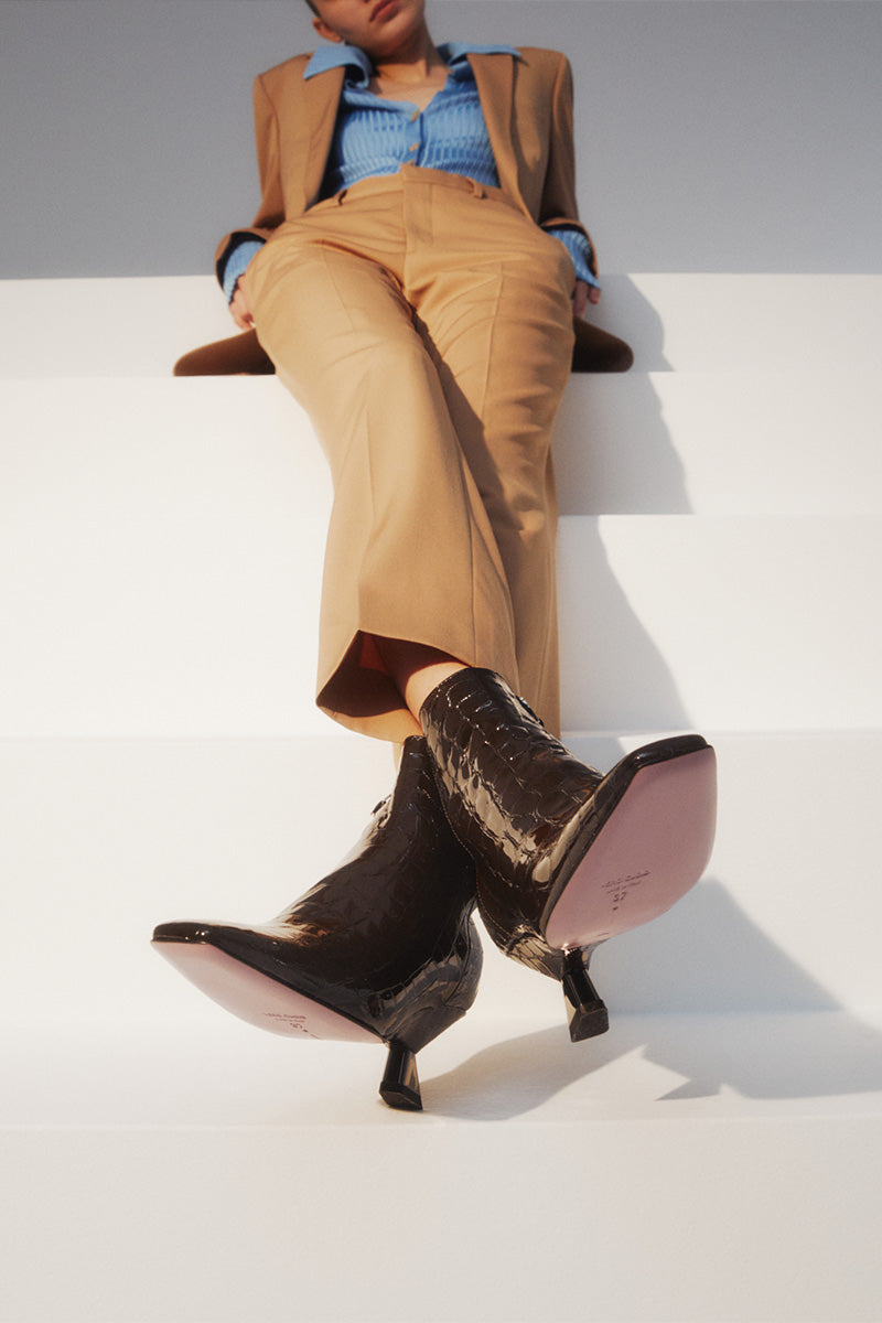 STIVALETTO EDNA MOKA BOOTS