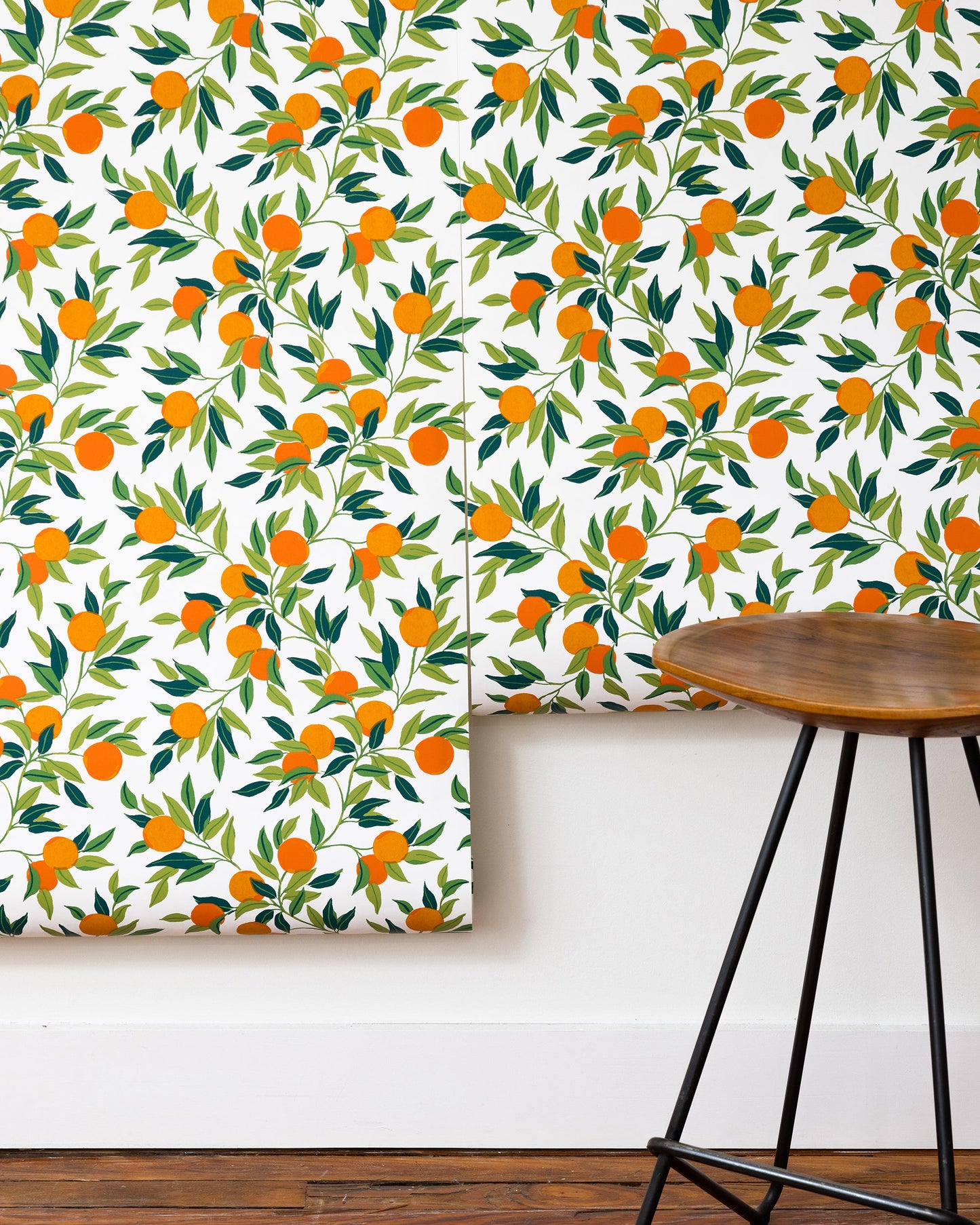 Clementine - Wallpaper Double Roll - Olive