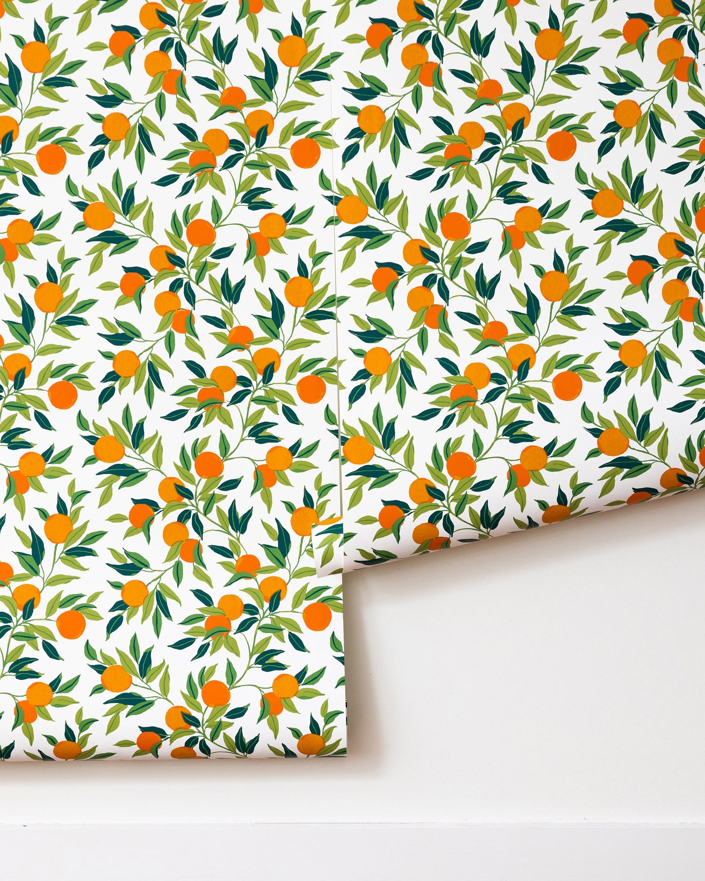 Clementine - Wallpaper Double Roll - Olive