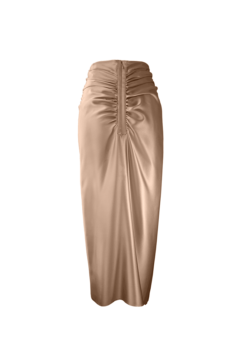 CHAMPAGNE TWO-PIECE TWIST SET
