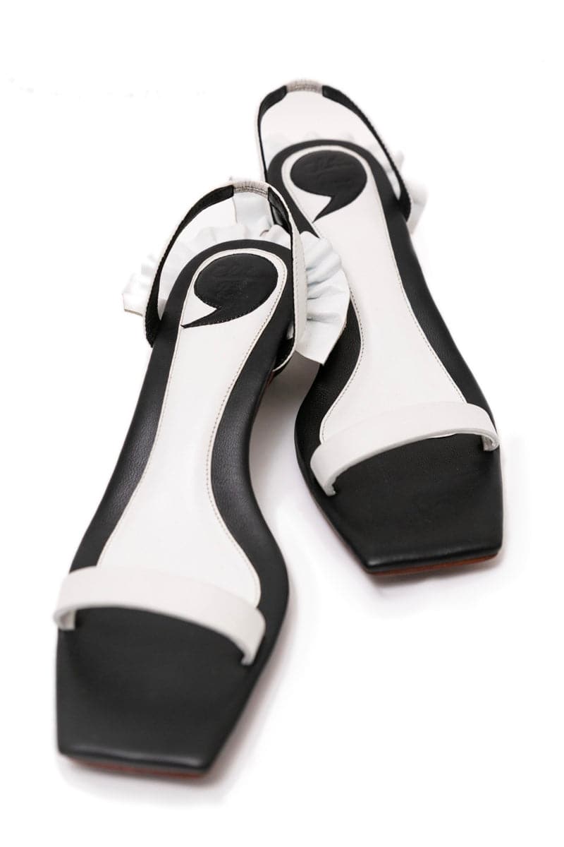 PENNY TWO-TONE SANDALS