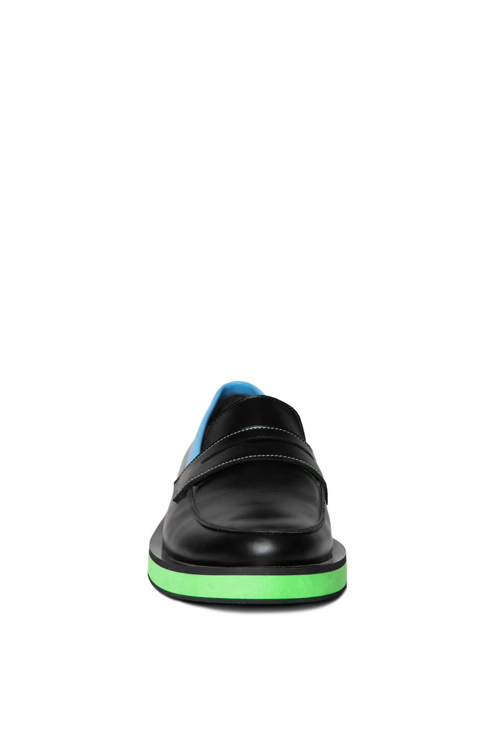 GVASALIA X CULT MIA LEATHER LOAFERS
