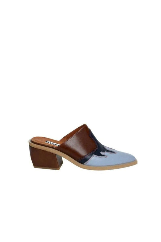 SLINGBACK LEATHER COWBOY SHOES