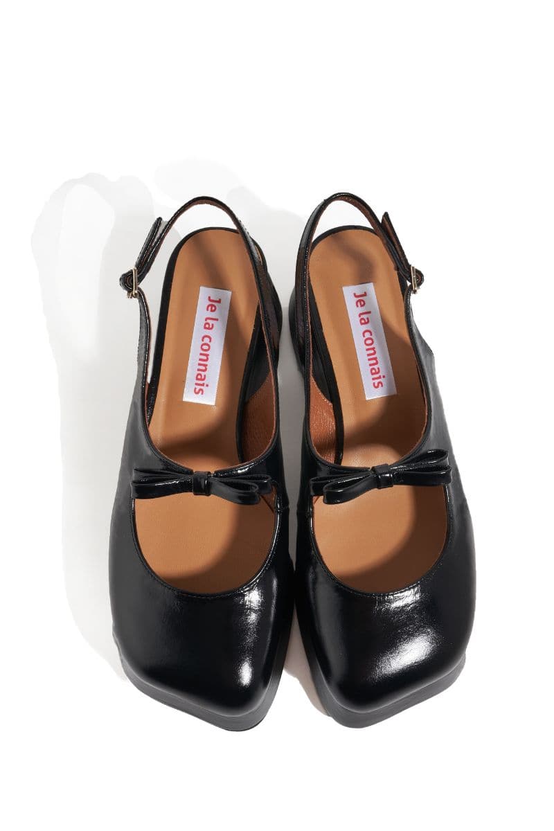 BLACK AVIGNON CHUNKY PLATFORMS