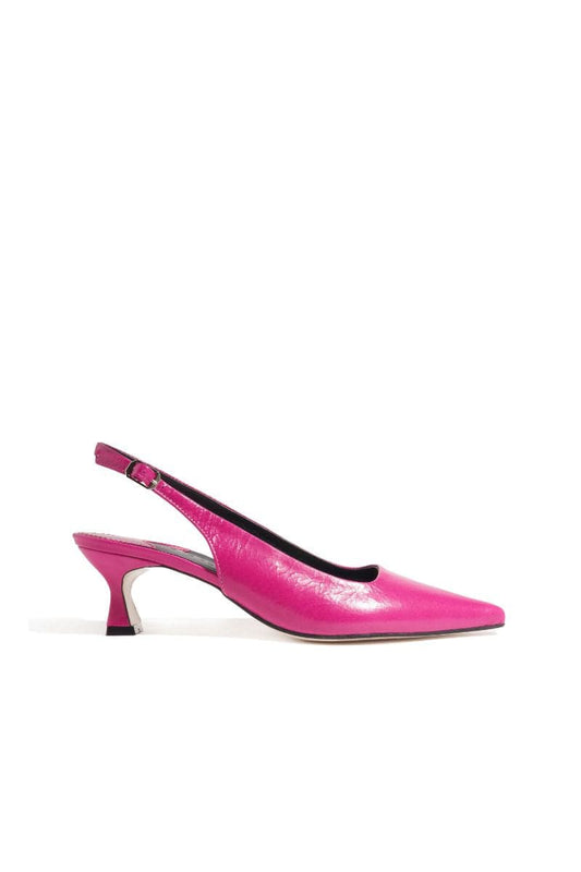 PINK ROSE SLINGBACK HEELS
