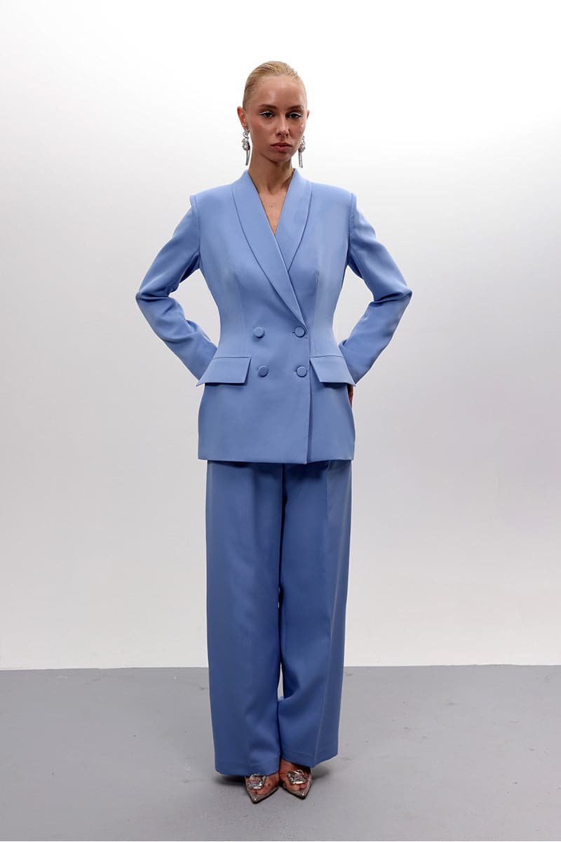 BABY BLUE HOURGlass SUIT