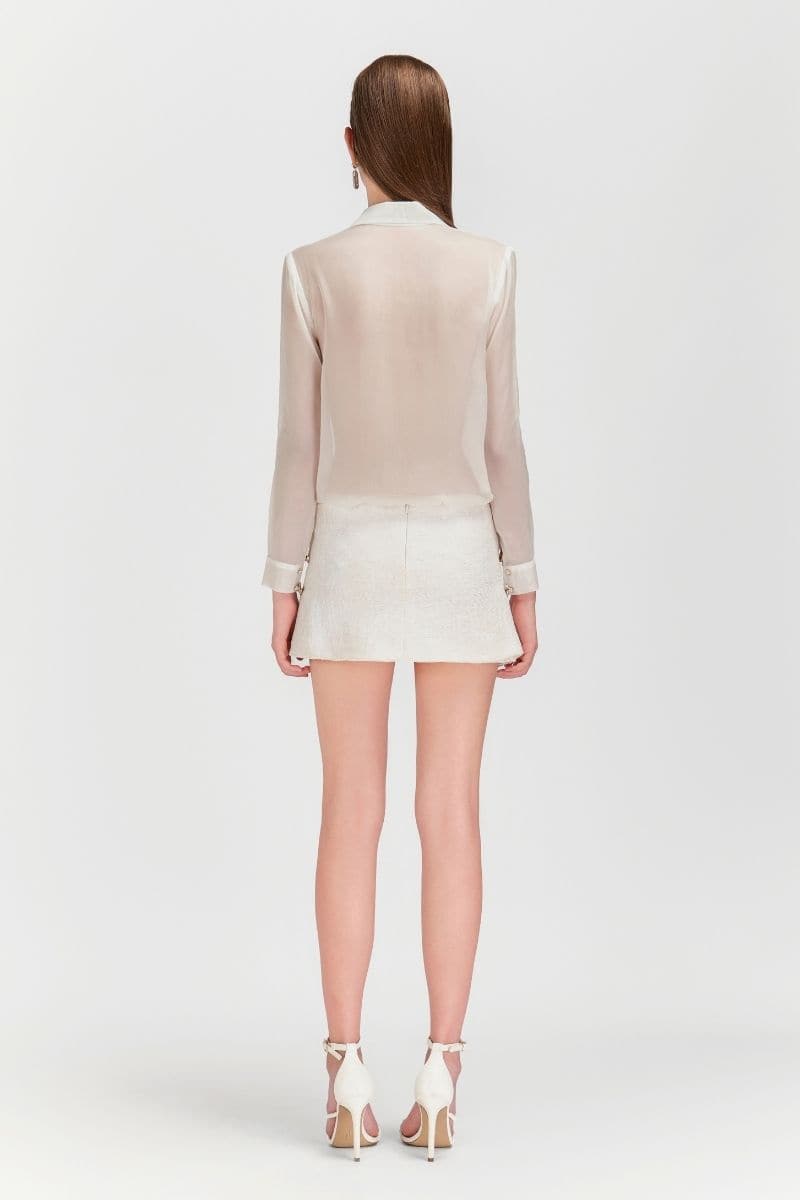 RISHIMA SHIRT AND MINI SKIRT SET