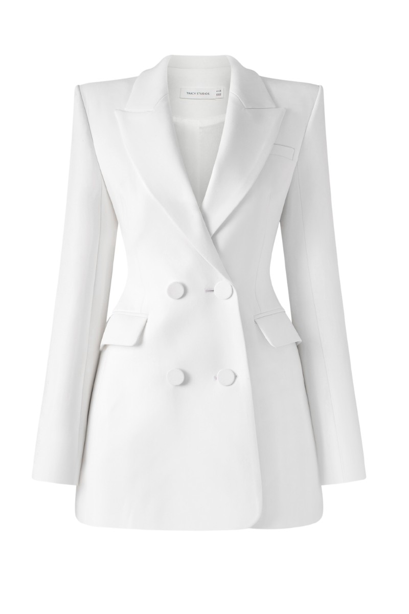 CLASSIC DOUBLE BREASTED PEAK LAPEL FOUR BUTTON SUIT